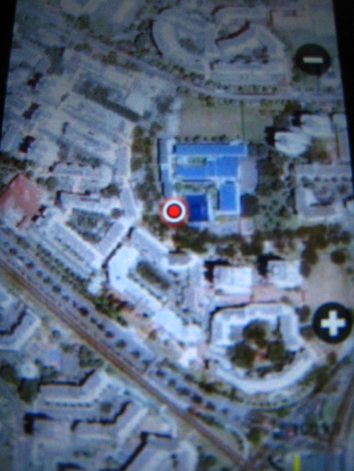 Nokia Maps - Satellite View (With Zoom in and Zoom out functions)